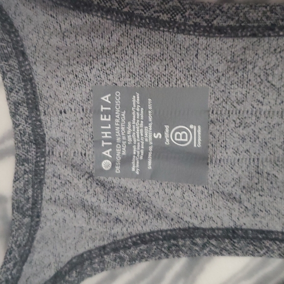 Athleta speedlight heathered tank Norwegian grey - Picture 2 of 4